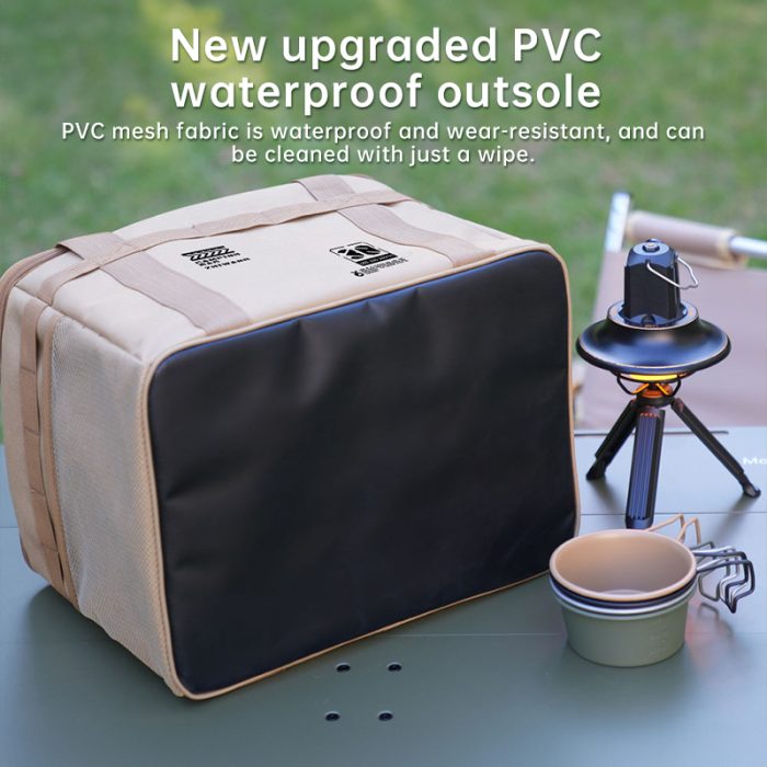 Outdoor storage bag, large - capacity foldable storage box, camping gear for picnic, portable, water - resistant - Image 10