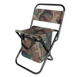 Outdoor Camping Folding Chair with Storage Backrest and Carrying Bag for Art Students' Sketching - Image 5