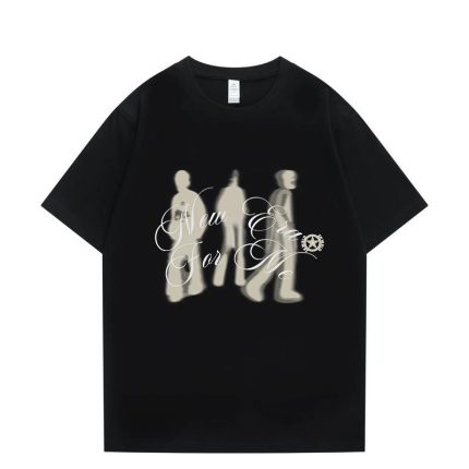 Black short sleeved top