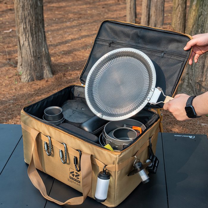 Outdoor storage bag, large - capacity foldable storage box, camping gear for picnic, portable, water - resistant - Image 8